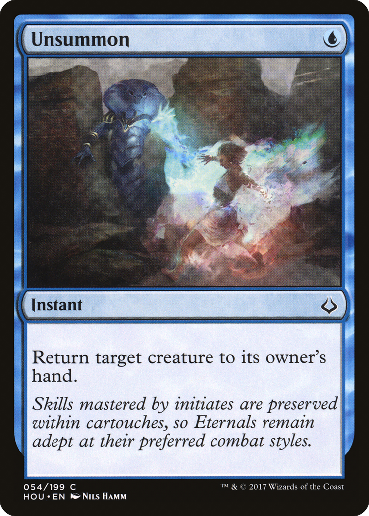Unsummon (HOU-054) [Hour of Devastation] MTG Single Wizards of the Coast