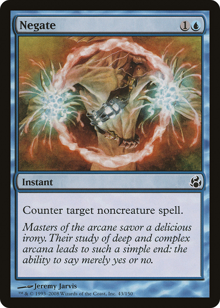 Negate (MOR-043) [Morningtide] Foil MTG Single Wizards of the Coast