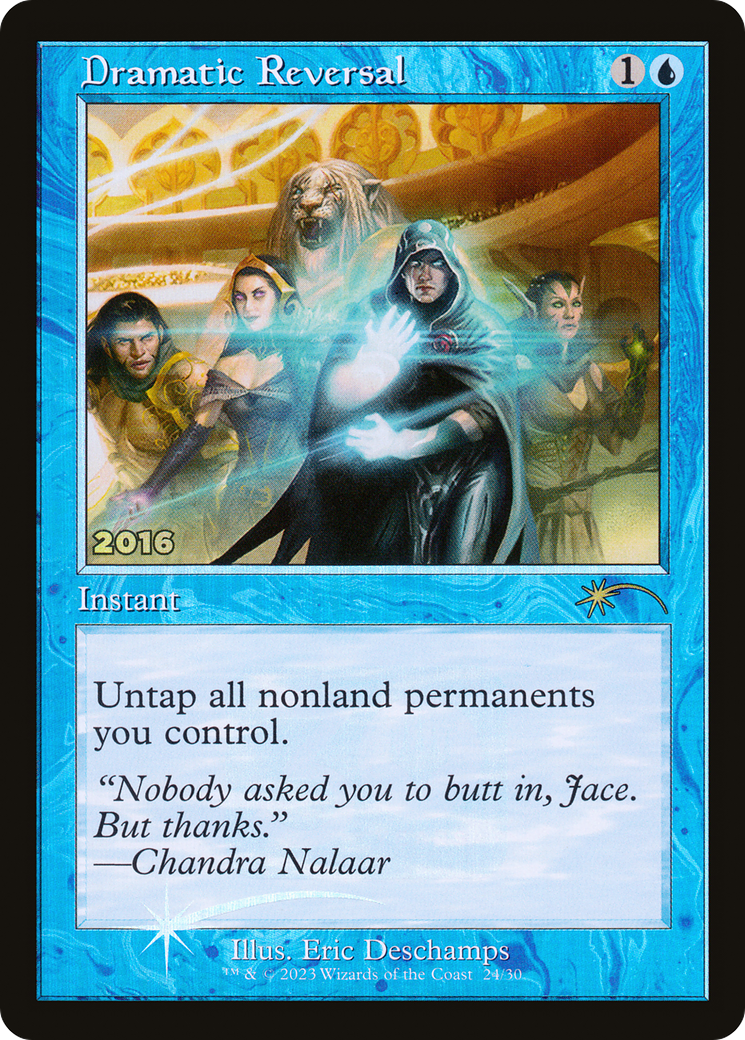 Dramatic Reversal (30A-P-024) [Misc] 30th Anniversary Play Promos Foil MTG Single Wizards of the Coast