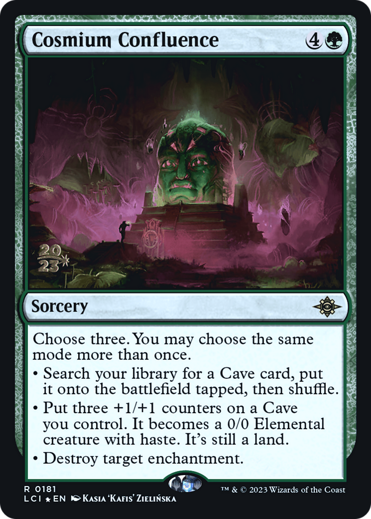 Cosmium Confluence (PRE-181) [The Lost Caverns of Ixalan Promos] Foil MTG Single Wizards of the Coast