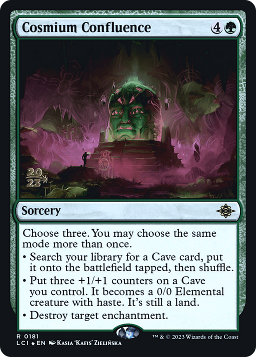 Cosmium Confluence (PRE-181) [The Lost Caverns of Ixalan Promos] Foil MTG Single Wizards of the Coast