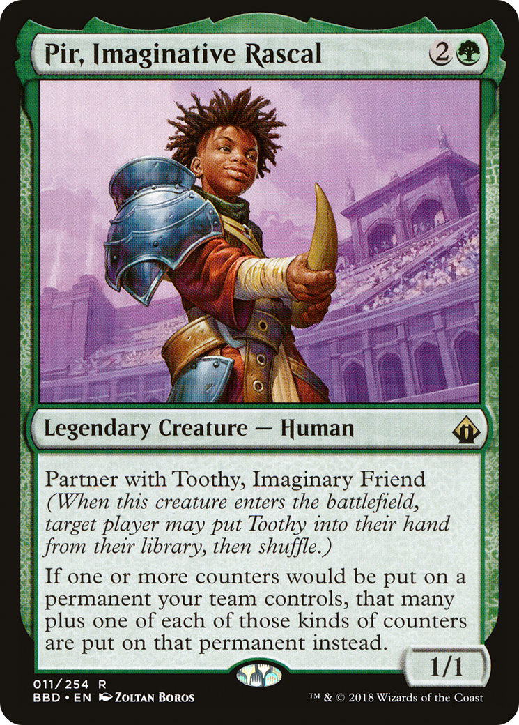 Pir, Imaginative Rascal [Battlebond] MTG Single Magic: The Gathering