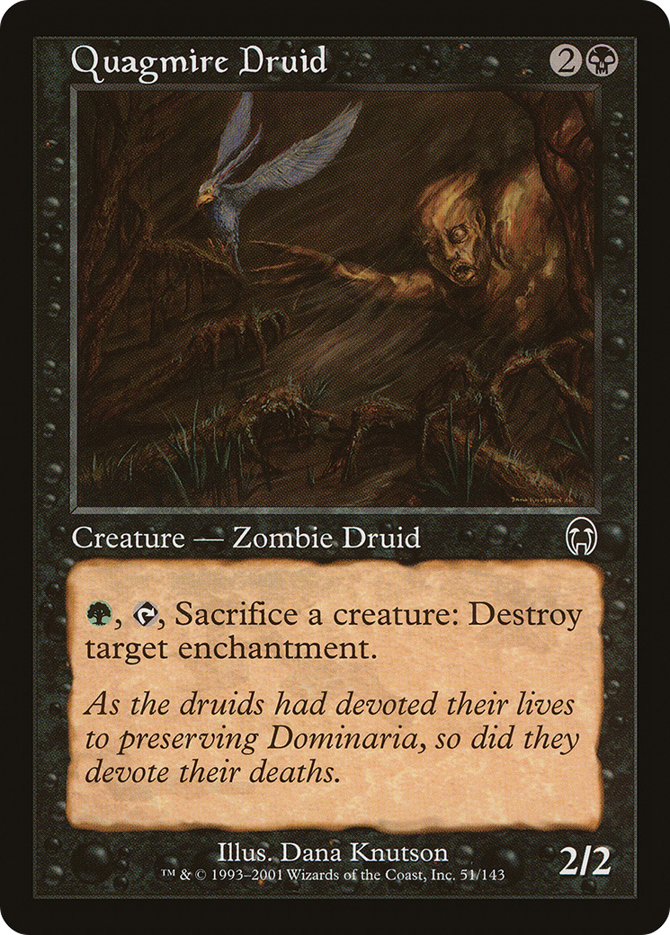 Quagmire Druid (APC-051) [Apocalypse] Foil MTG Single Wizards of the Coast