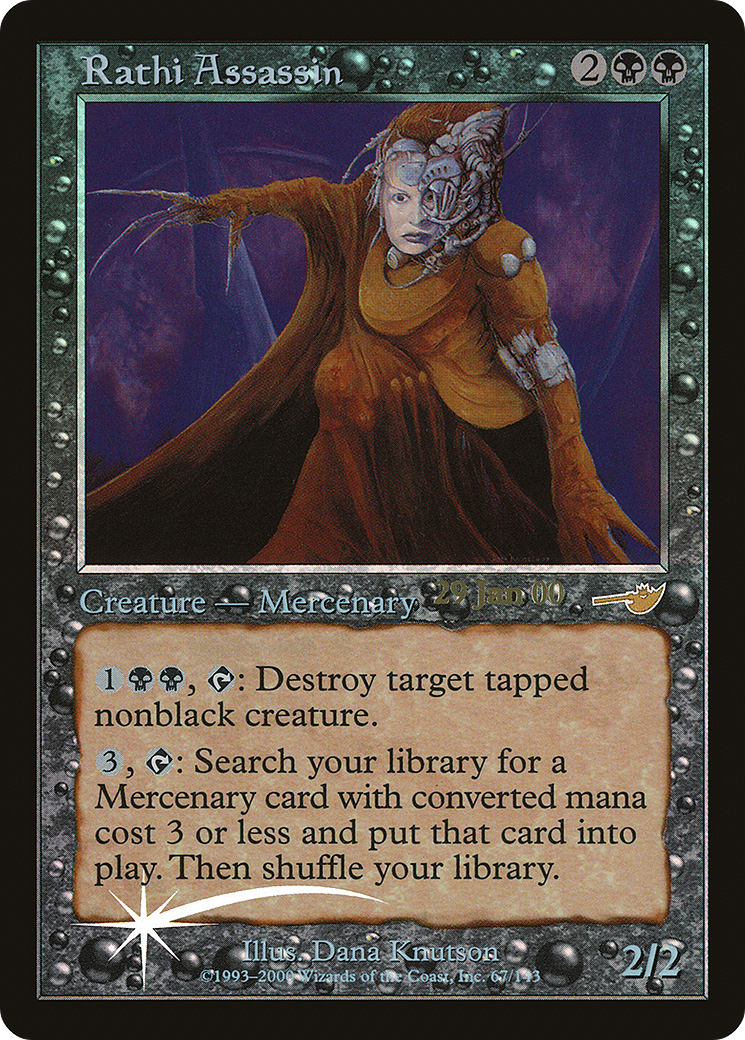 Rathi Assassin (PRE-067) [Nemesis Promos] Foil MTG Single Wizards of the Coast