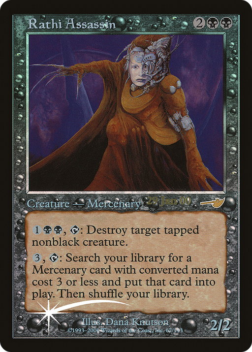 Rathi Assassin (PRE-067) [Nemesis Promos] Foil MTG Single Wizards of the Coast