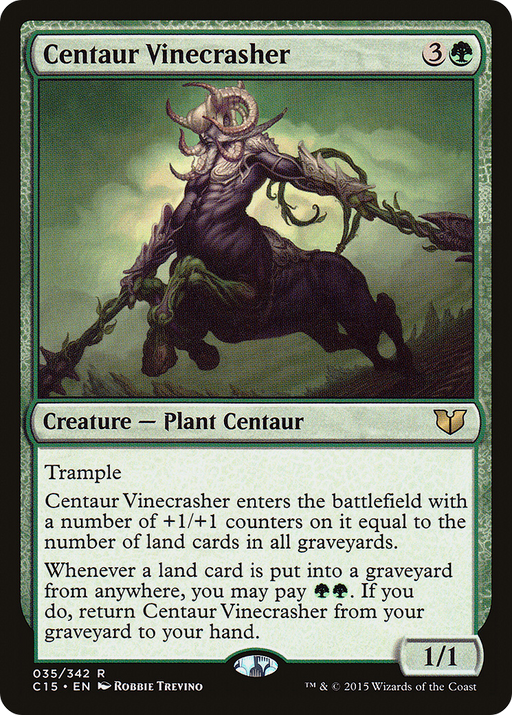 Centaur Vinecrasher (C15-035) [Commander 2015] MTG Single Wizards of the Coast