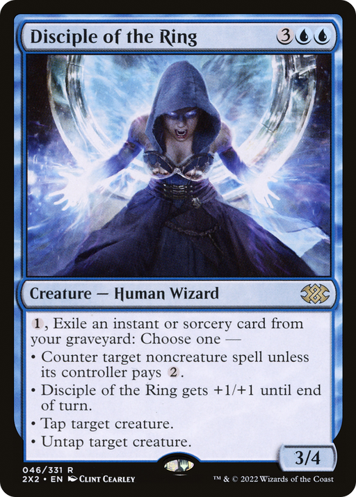 Disciple of the Ring (2X2-046) [Double Masters 2022] Foil MTG Single Wizards of the Coast