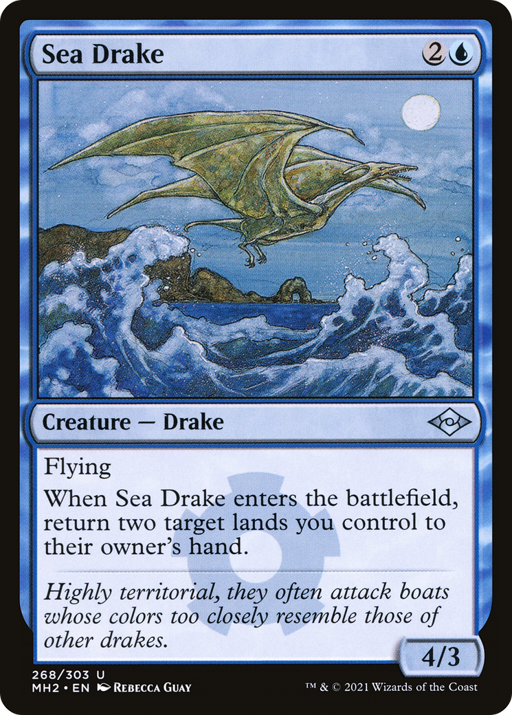 Sea Drake (MH2-268) [Modern Horizons 2] MTG Single Modern Horizons 2
