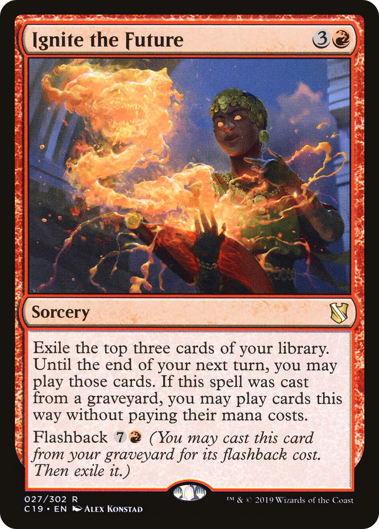 Ignite the Future (C19-027) [Commander 2019] MTG Single Wizards of the Coast