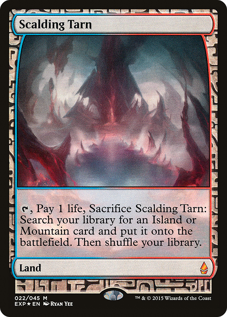 Scalding Tarn (EXP-022) [Zendikar Expeditions] Foil MTG Single Wizards of the Coast