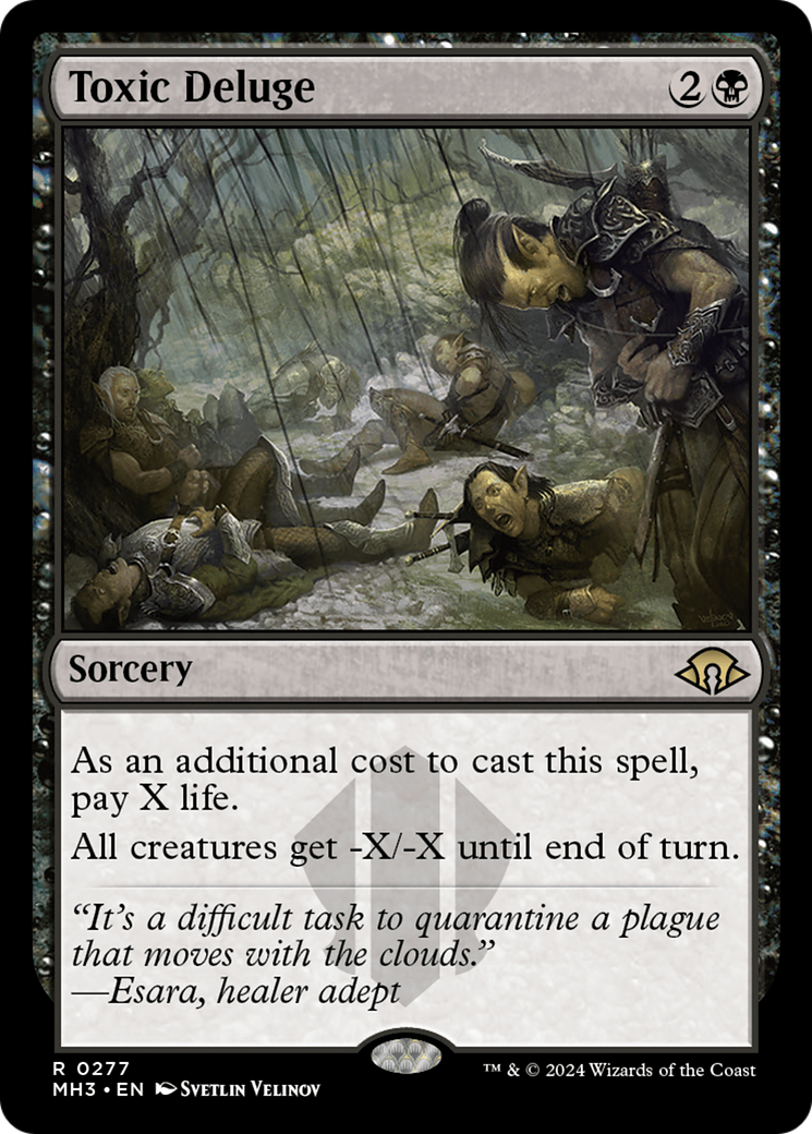 Toxic Deluge (MH3-277) [Modern Horizons 3] Foil MTG Single Modern Horizons 3