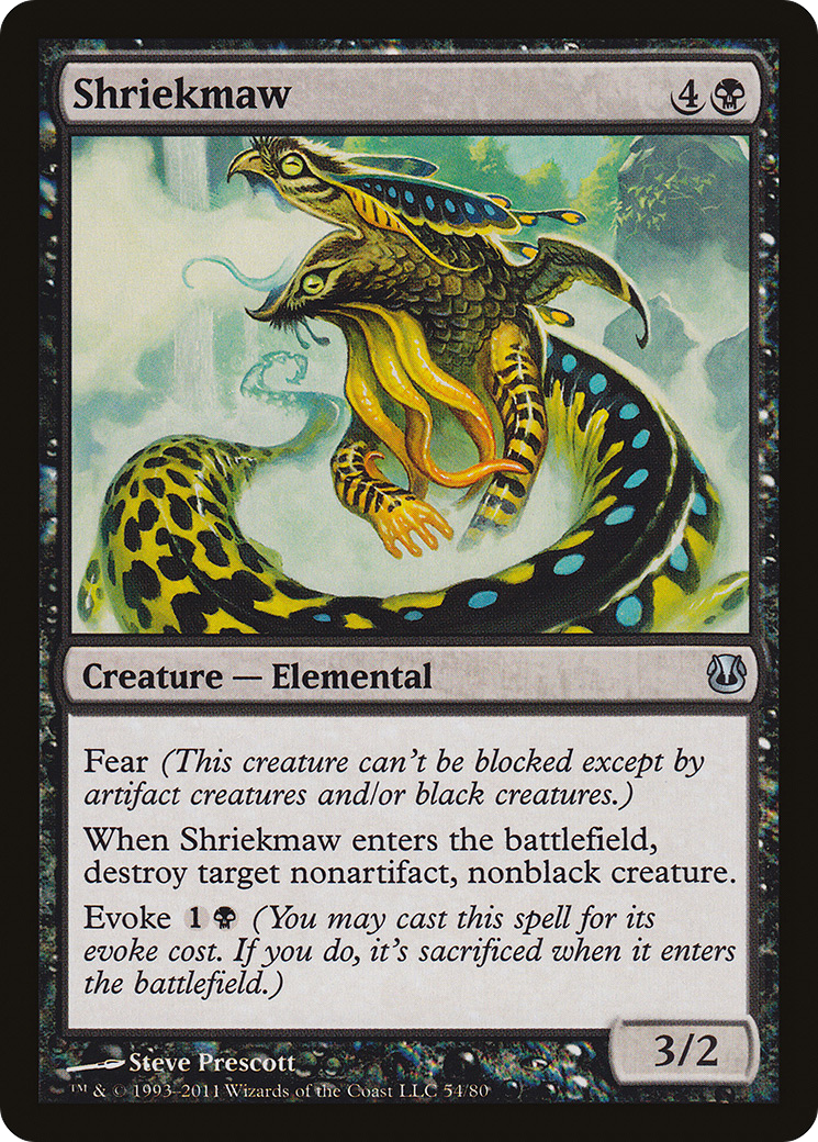Shriekmaw (DDH-054) [Misc] Duel Decks: Ajani vs. Nicol Bolas MTG Single Wizards of the Coast