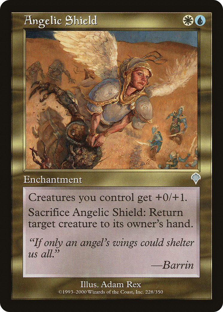 Angelic Shield (INV-228) [Invasion] MTG Single Wizards of the Coast
