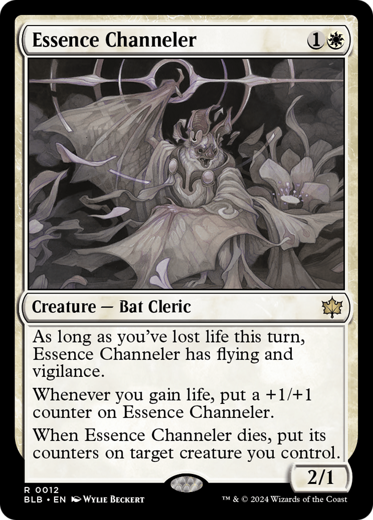 Essence Channeler (BLB-012) [Bloomburrow] Foil MTG Single Wizards of the Coast