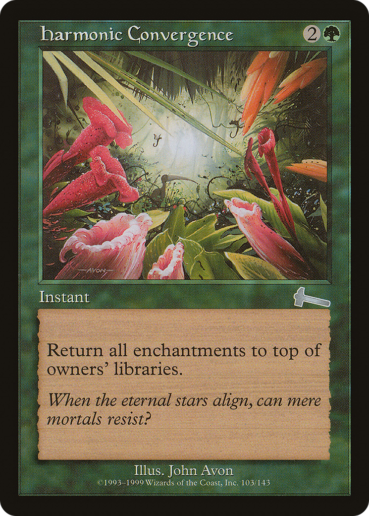 Harmonic Convergence (ULG-103) [Urza's Legacy] MTG Single Wizards of the Coast