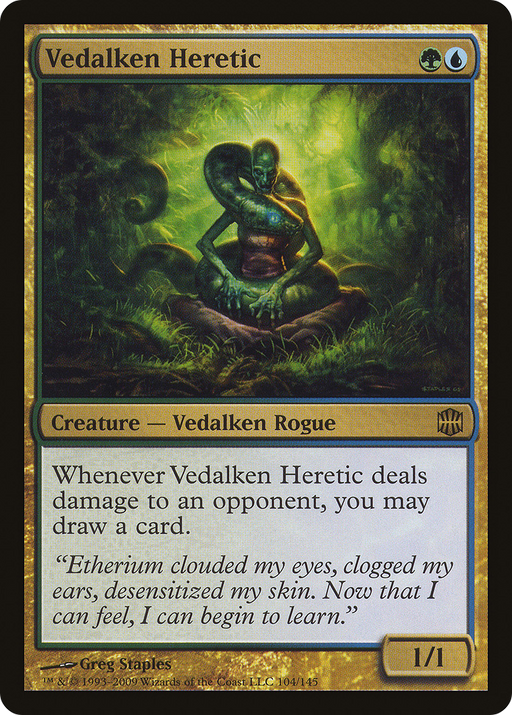 Vedalken Heretic (ARB-104) [Alara Reborn] Foil MTG Single Wizards of the Coast