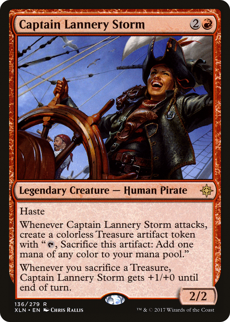 Captain Lannery Storm [Ixalan] MTG Single Magic: The Gathering
