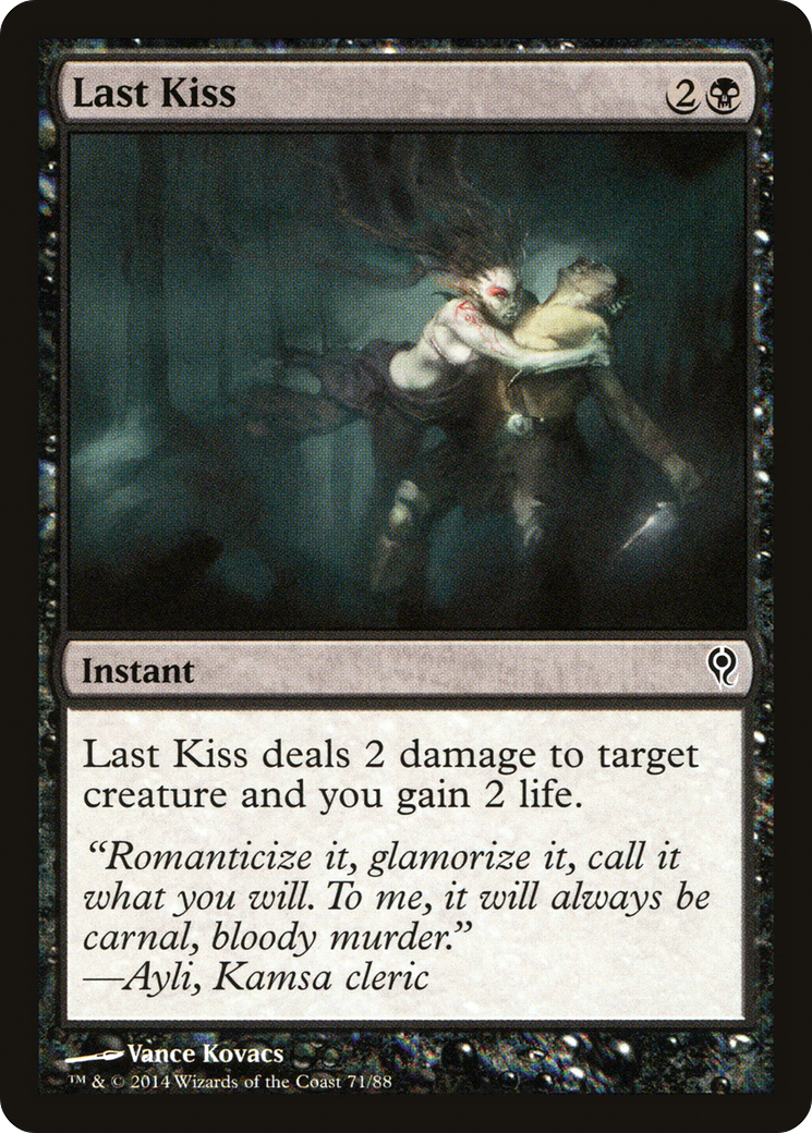 Last Kiss (DDM-071) [Misc] Duel Decks: Jace vs. Vraska MTG Single Wizards of the Coast