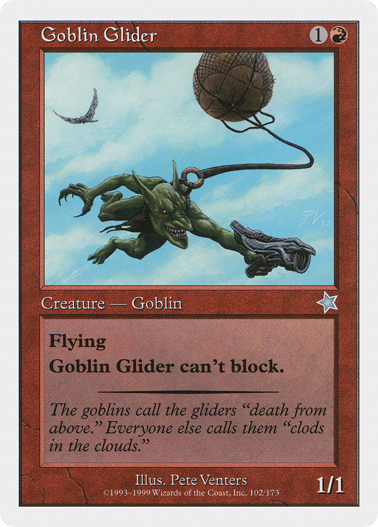 Goblin Glider (S99-102) [Misc] Starter 1999 MTG Single Wizards of the Coast