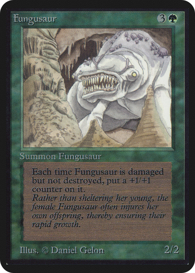 Fungusaur (LEA-) [Oldschool] Limited Edition Alpha MTG Single Wizards of the Coast