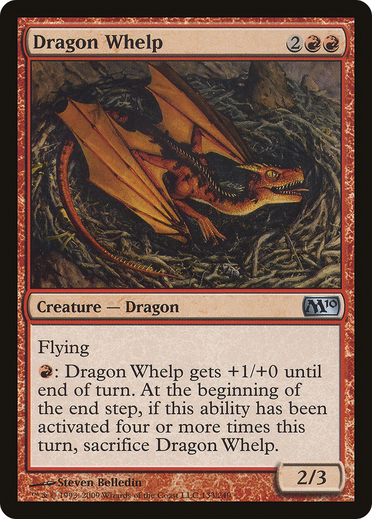 Dragon Whelp (M10-133) [Magic 2010] MTG Single Wizards of the Coast