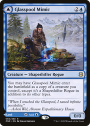 Glasspool Mimic (ZNR-060) [Zendikar Rising] Foil MTG Single Wizards of the Coast
