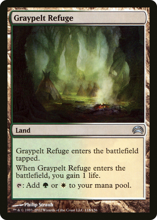 Graypelt Refuge (PC2-118) [Misc] Planechase 2012 Foil MTG Single Wizards of the Coast