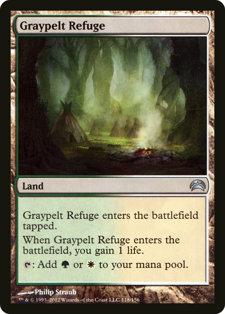 Graypelt Refuge (PC2-118) [Misc] Planechase 2012 MTG Single Wizards of the Coast