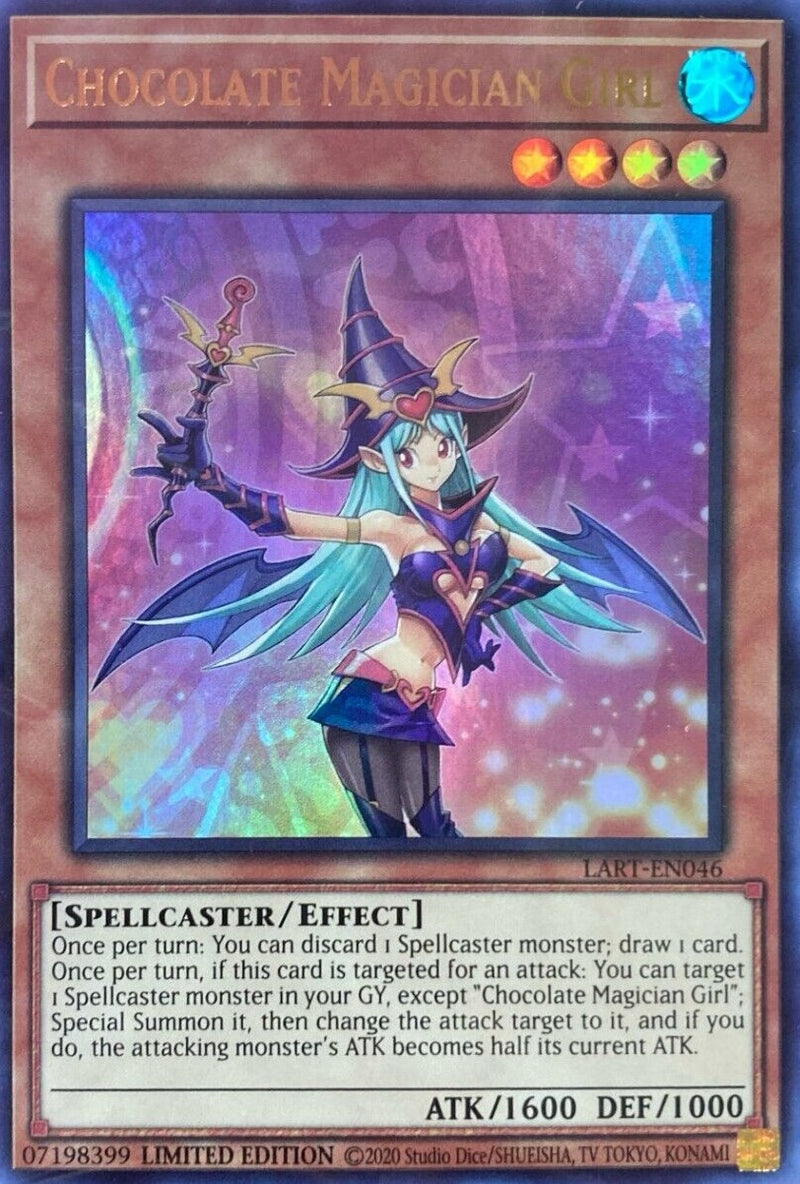 Chocolate Magician Girl [LART-EN046] Ultra Rare Yugioh Single Yu-Gi-Oh!   