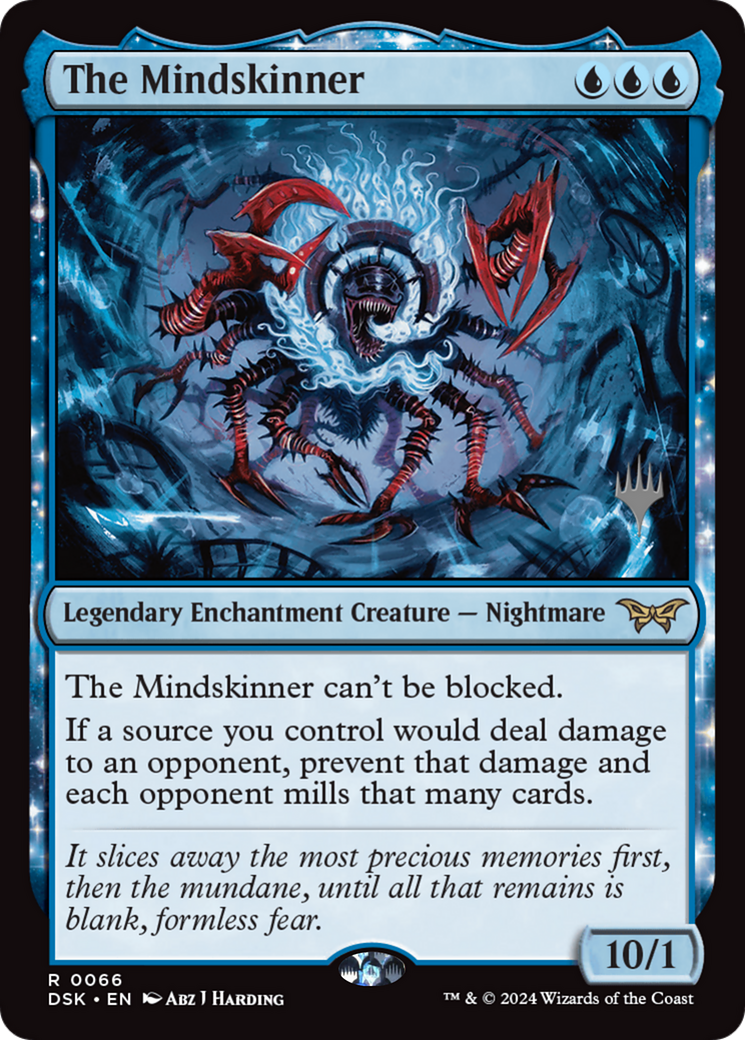 The Mindskinner (PPDSK-066) [Duskmourn: House of Horror Promos] Foil MTG Single Wizards of the Coast