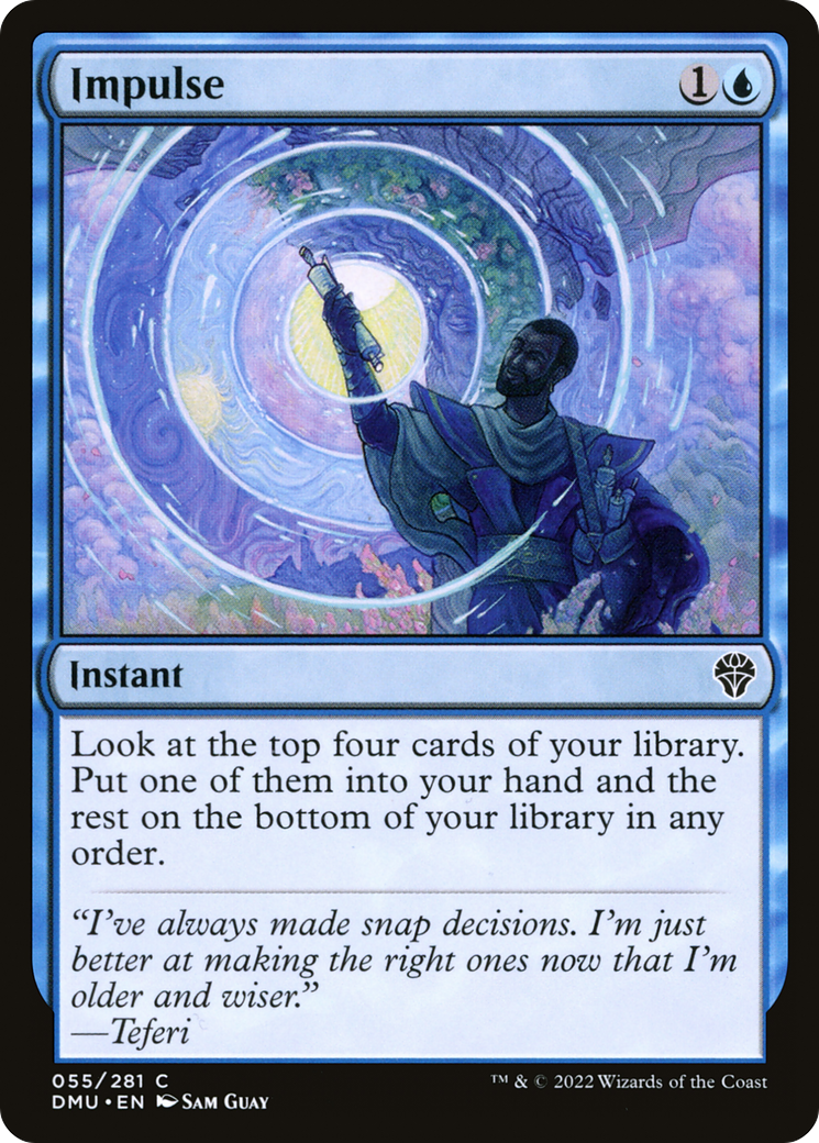 Impulse (DMU-055) [Dominaria United] MTG Single Wizards of the Coast