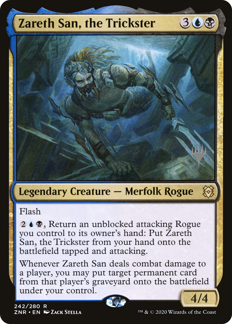 Zareth San, the Trickster (PPZNR-242P) [Zendikar Rising Promos] MTG Single Wizards of the Coast