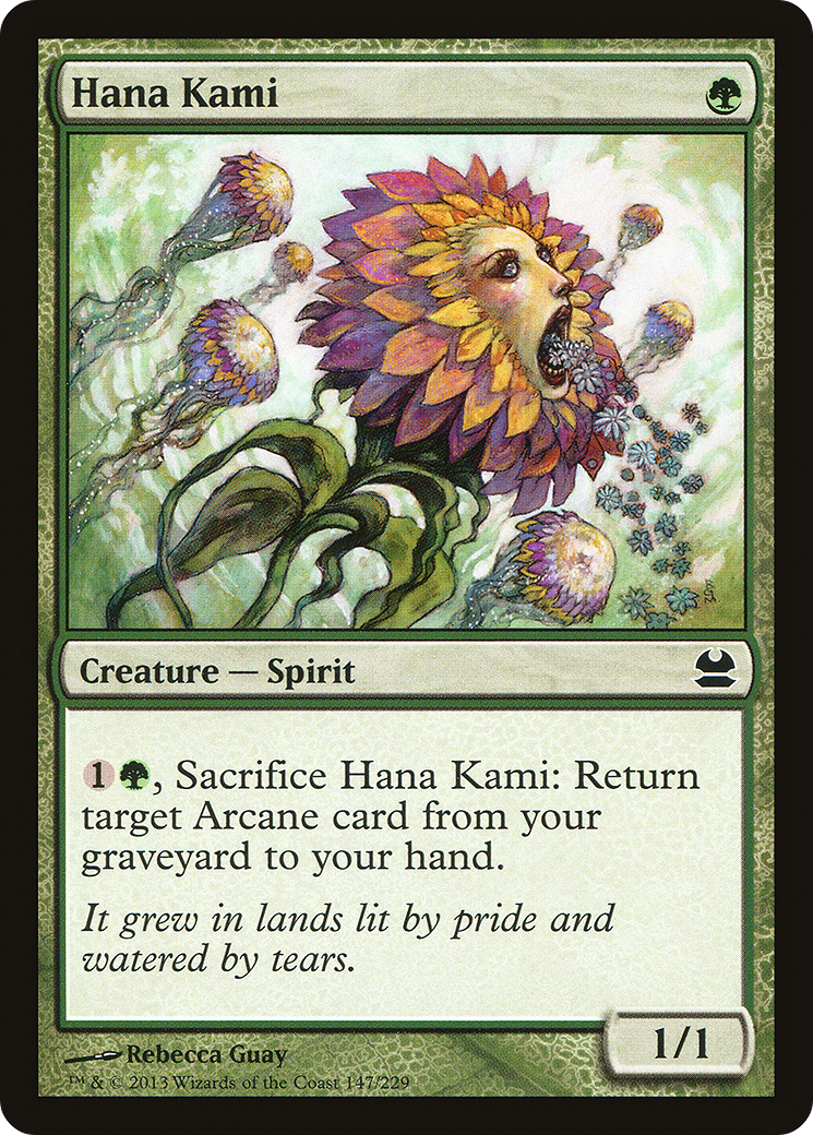 Hana Kami (MMA-147) [Modern Masters] Foil MTG Single Modern Masters