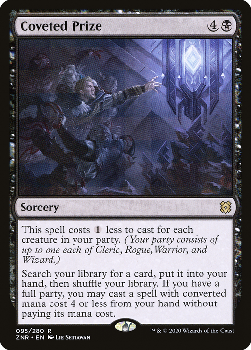 Coveted Prize (ZNR-095) [Zendikar Rising] MTG Single Wizards of the Coast