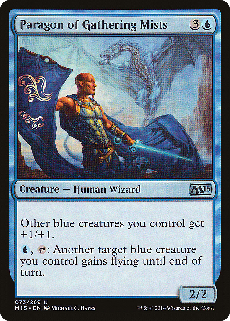 Paragon of Gathering Mists (M15-073) [Magic 2015] Foil MTG Single Wizards of the Coast
