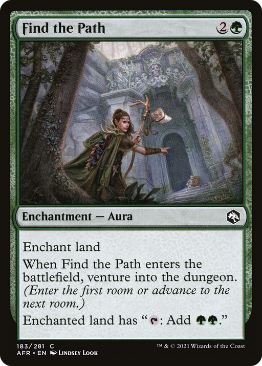 Find the Path (AFR-183) [Adventures in the Forgotten Realms] Foil MTG Single Wizards of the Coast