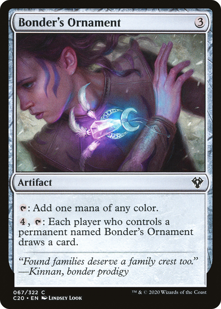 Bonder's Ornament (C20-067) [Commander 2020] MTG Single Wizards of the Coast