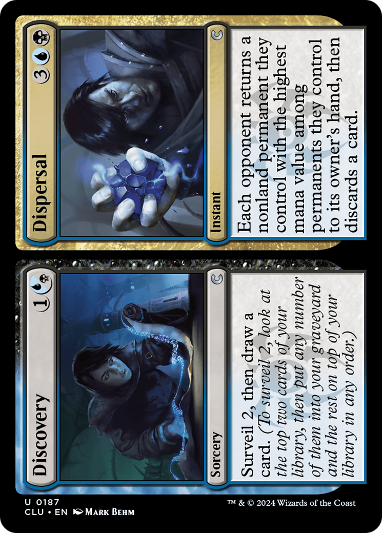 Discovery // Dispersal (CLU-187) [Ravnica: Clue Edition] MTG Single Wizards of the Coast