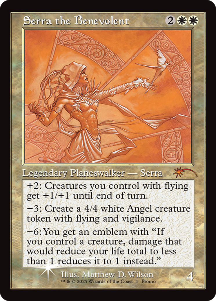 Serra the Benevolent (Retro Frame) (SLD-001) [Secret Lair] Drop Series MTG Single Wizards of the Coast