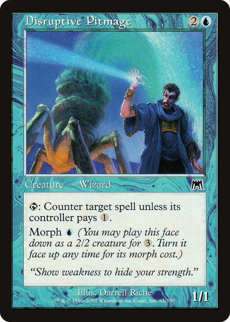 Disruptive Pitmage (ONS-081) [Onslaught] Foil MTG Single Wizards of the Coast