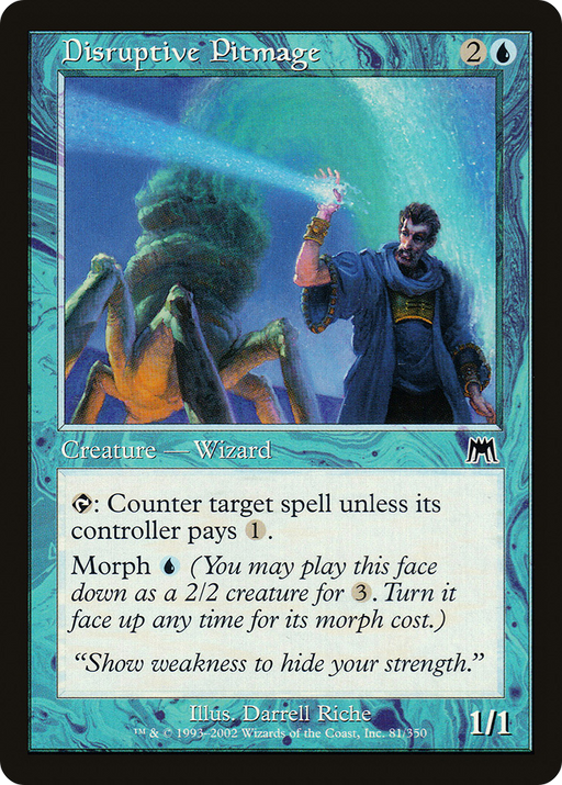 Disruptive Pitmage (ONS-081) [Onslaught] Foil MTG Single Wizards of the Coast