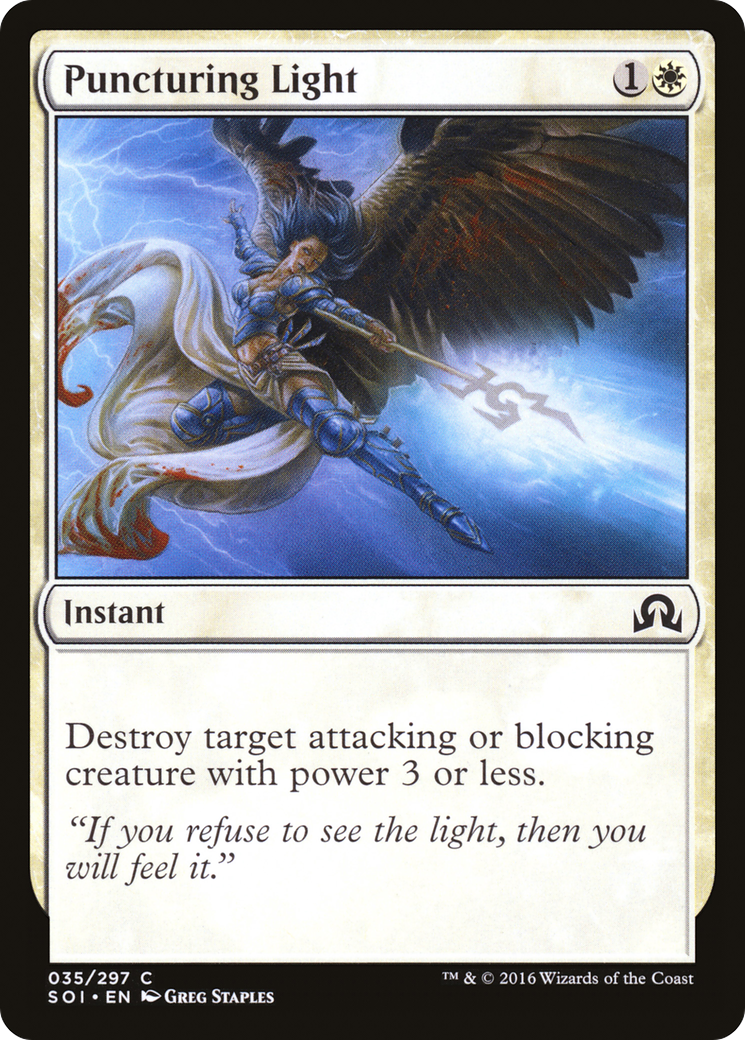 Puncturing Light (SOI-035) [Shadows over Innistrad] MTG Single Wizards of the Coast