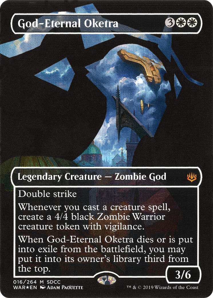 God-Eternal Oketra (SDCC 2019 Exclusive) (MEDIA-016) [Misc] San Diego Comic-Con 2019 (Borderless) MTG Single Wizards of the Coast
