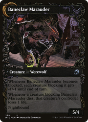Baneblade Scoundrel (MID-289) [Innistrad: Midnight Hunt] (Showcase) Foil MTG Single Wizards of the Coast