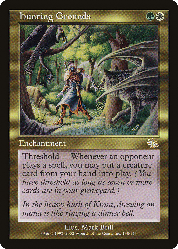 Hunting Grounds (JUD-138) [Judgment] MTG Single Wizards of the Coast