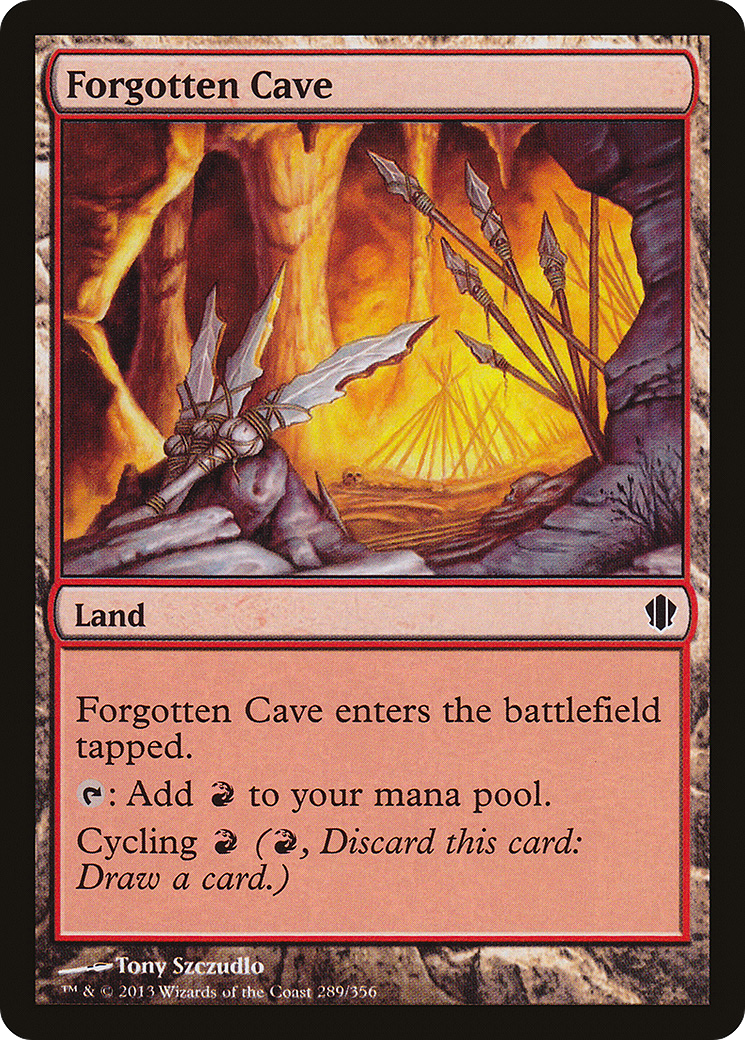 Forgotten Cave (C13-289) [Commander 2013] MTG Single Wizards of the Coast