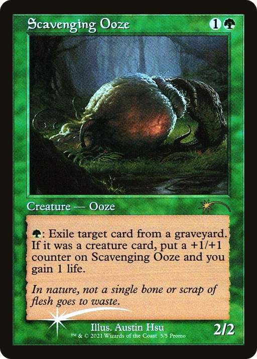 Scavenging Ooze (WPN-005) [Misc] Love Your LGS 2021 Foil MTG Single Wizards of the Coast