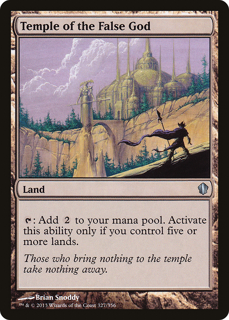 Temple of the False God (C13-327) [Commander 2013] MTG Single Wizards of the Coast