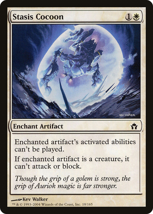 Stasis Cocoon (5DN-018) [Fifth Dawn] MTG Single Wizards of the Coast