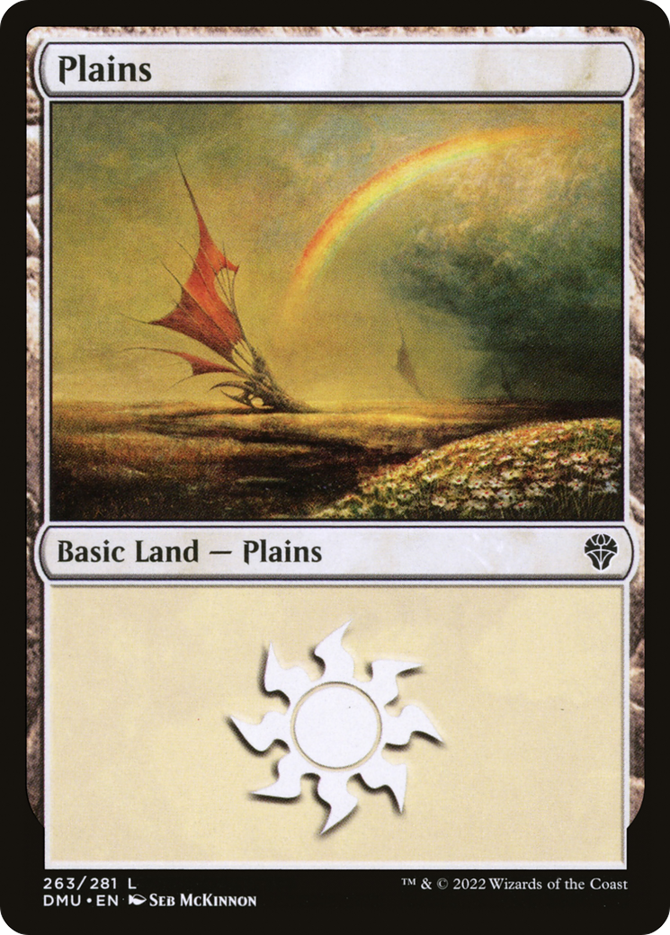 Plains (DMU-263) [Dominaria United] MTG Single Wizards of the Coast